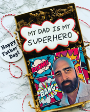 Load image into Gallery viewer, &quot;My Dad is my Superhero&quot; cookie box set
