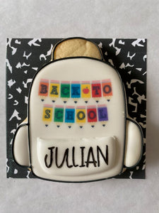 Backpack - personalized cookie